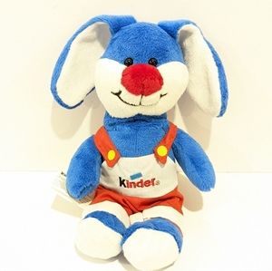 2/$20 Kinder Surprise blue bunny plush